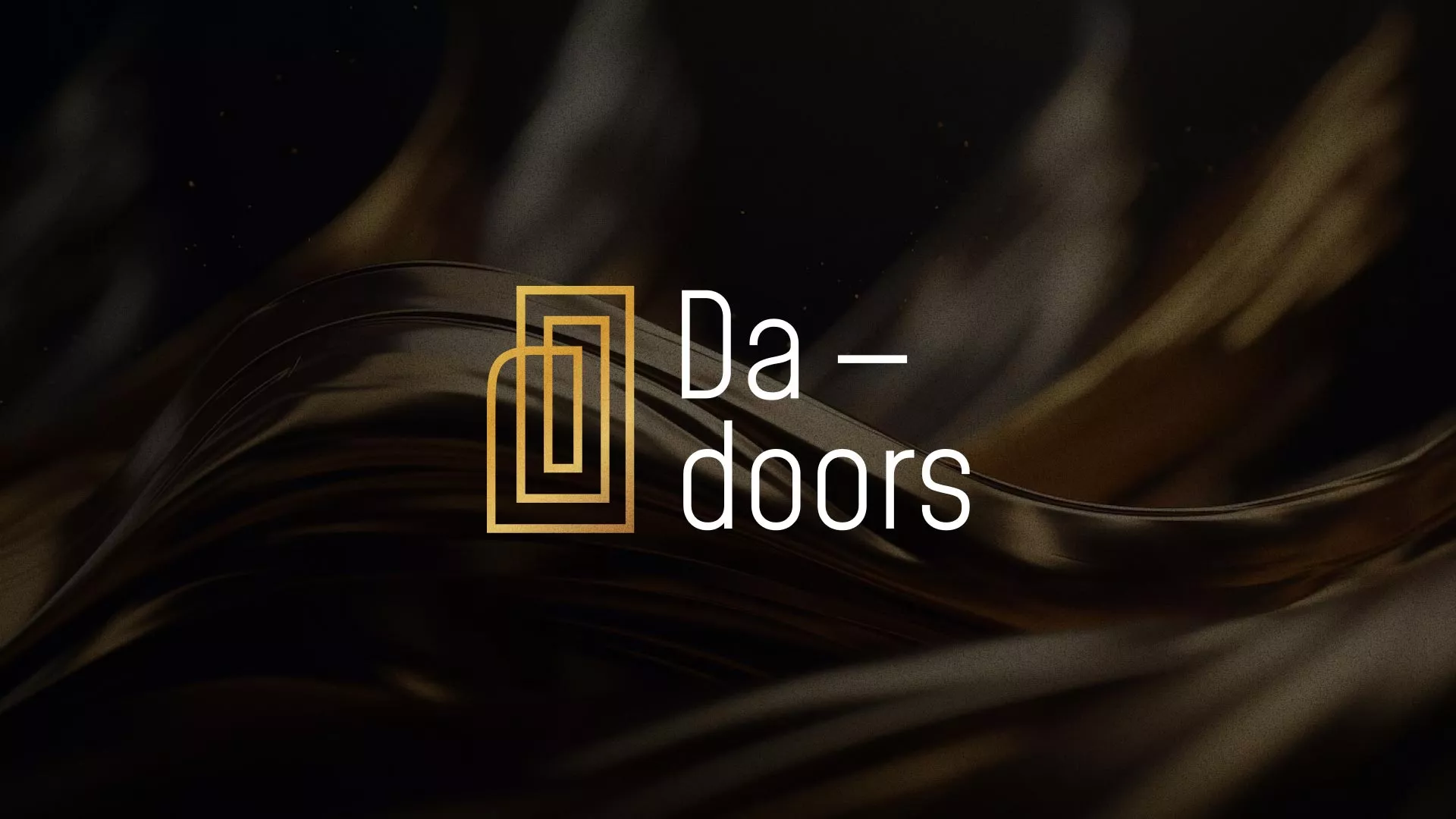 Разработка логотипа для компании «DA-DOORS» в Ясногорске